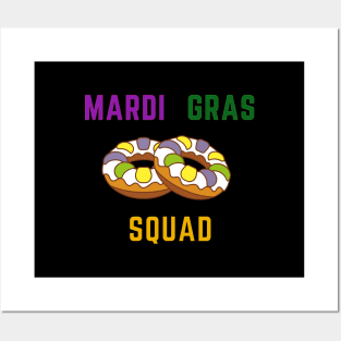 Mardi Gras Fat Tuesday and Eat Donuts. Posters and Art